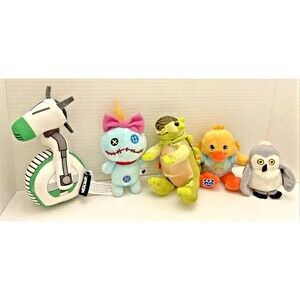 Build A Bear Mixed Lot Mini Plush Star Wars,Scrump, Dino, Duck, Harry Potter Owl